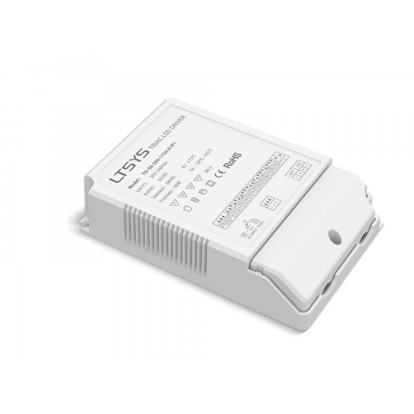 TD-50-500-1750-E1P1 50W 500-1750mA CC Triac LED Driver -  Selectable Output