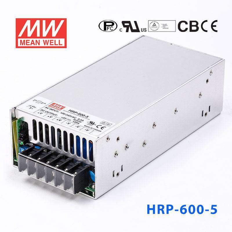 Mean Well HRP-600-5  Power Supply 600W 5V
