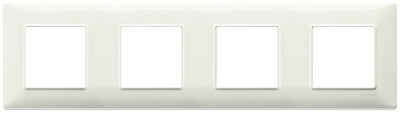 Vimar Plana Plate 8M Technopolymer Ivory