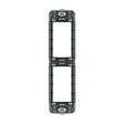 vimar VM-20627 Frame 2M for Panel Mounting Black