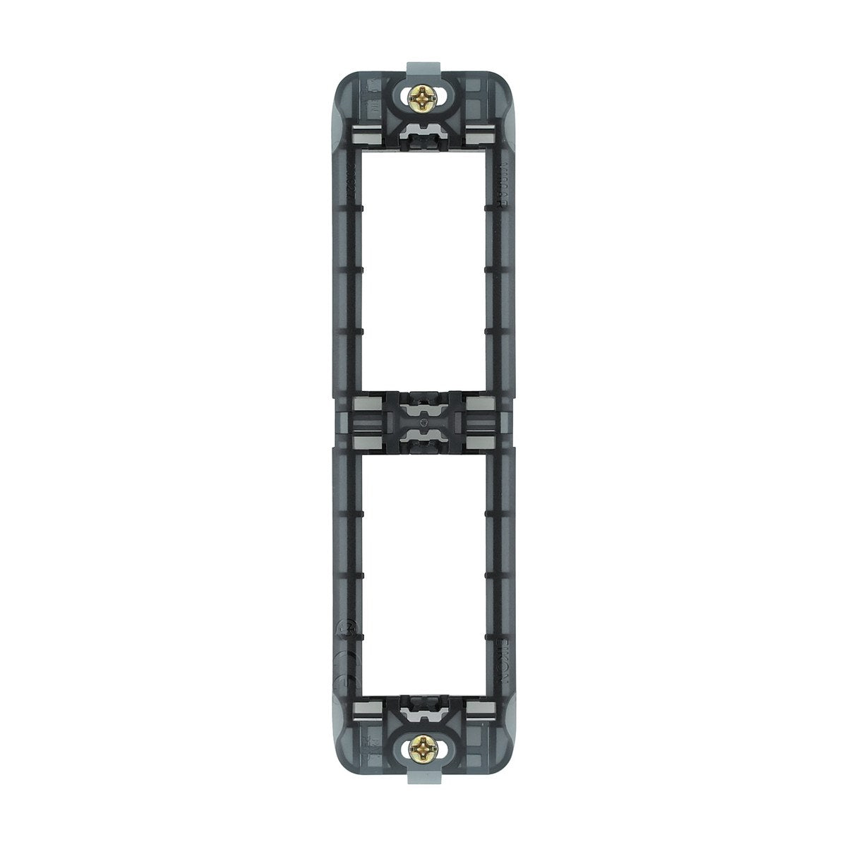 vimar VM-20627 Frame 2M for Panel Mounting Black