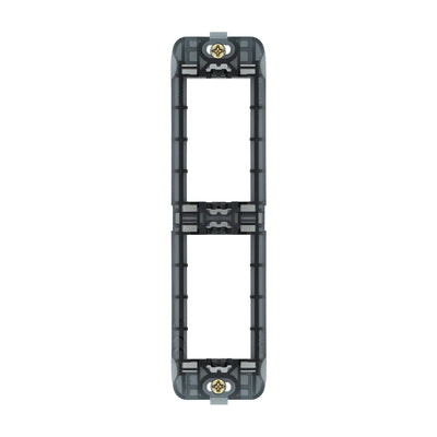 vimar VM-20627 Frame 2M for Panel Mounting Black