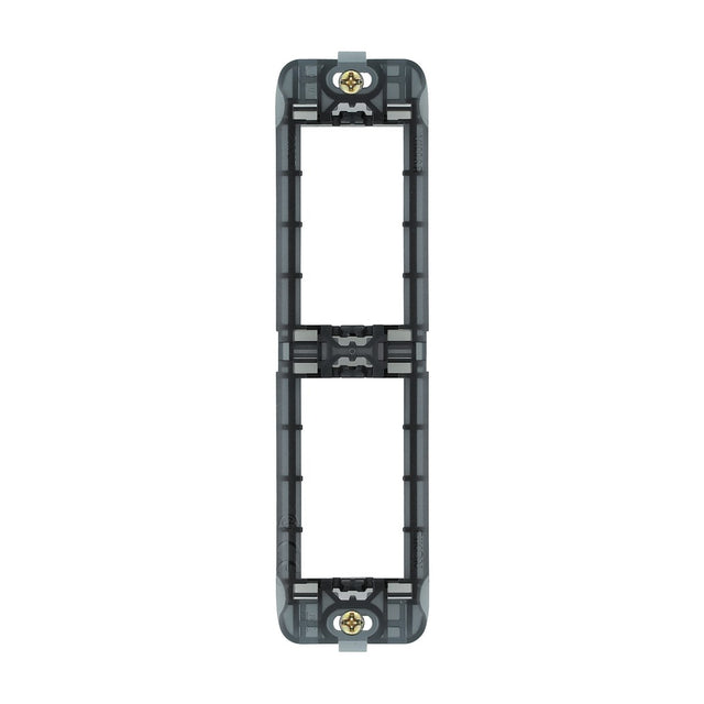 vimar VM-20627 Frame 2M for Panel Mounting Black