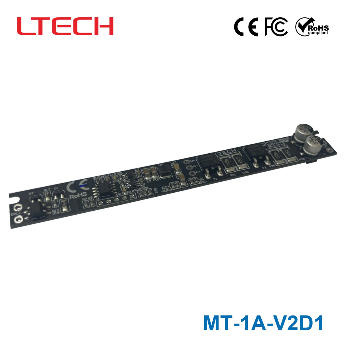 Ltech MT-1A-V2D1 48W 12-48VDC CC DALI-2 LED Driver 1A