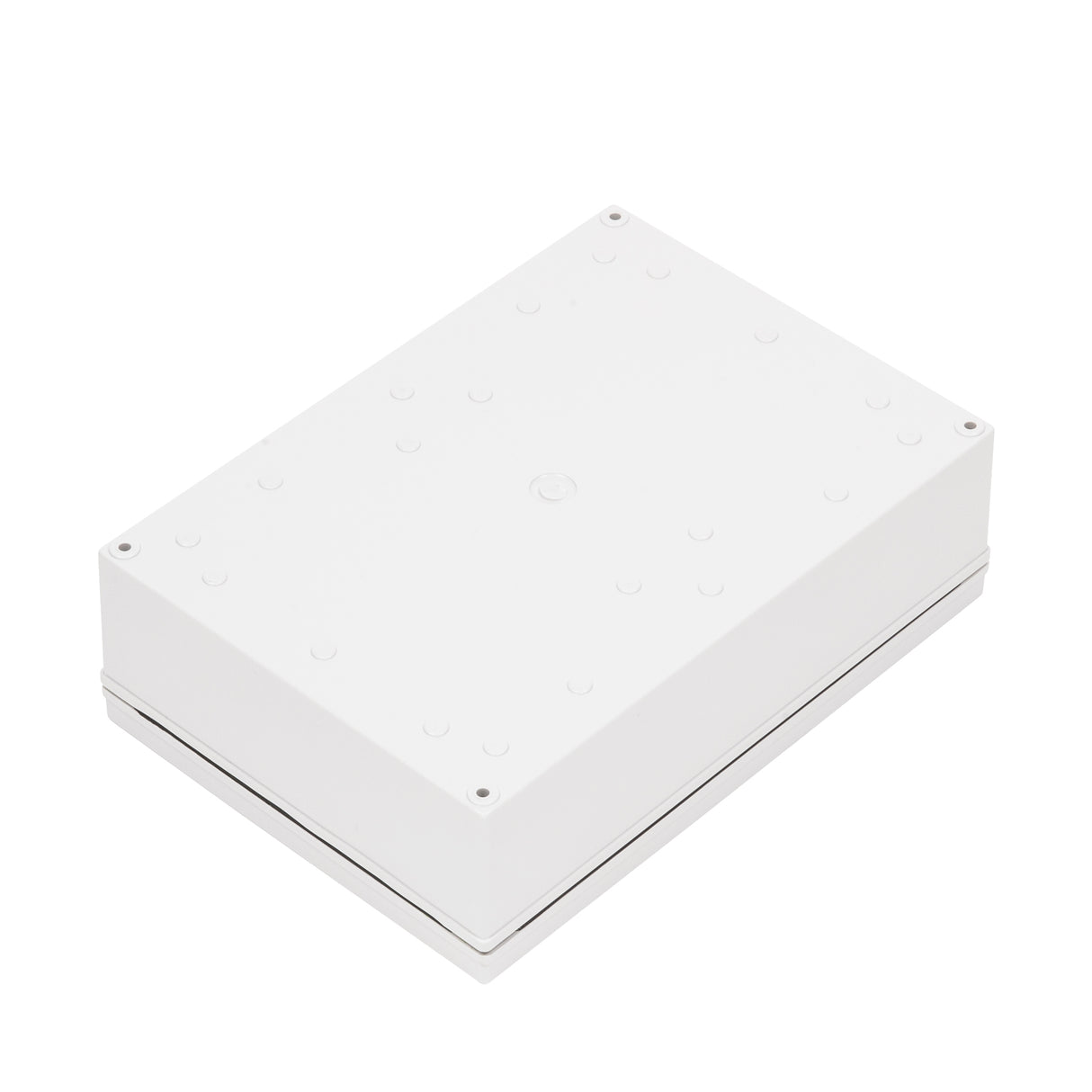 Boxco M-Series 180x255x75mm Plastic Enclosure, IP67, IK08, ABS, Grey Cover, Screw Type - PHOTO 1