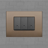 Vimar Arke Metal 3 Gang switch - Dark Bronze - 16A - PHOTO 13