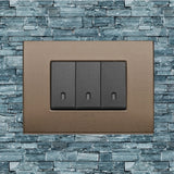 Vimar Arke Metal 3 Gang switch - Dark Bronze - 16A - PHOTO 16