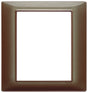 Vimar Plana Plate 8M Technopolymer Iridescent Brown