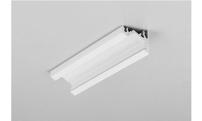 Archilight ANGULA LED Extrusion Profile Corner Shape - 2 Meter - No Diffuser - White