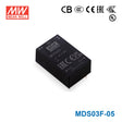 Mean Well MDS03F-05 Medical Grade DC/DC Converter 3W - 9-36V input, 5Voutput