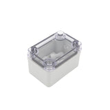 Boxco S-Series 65x95x55mm Plastic Enclosure, IP67, IK08, PC, Transparent Cover, Screw Type - PHOTO 1