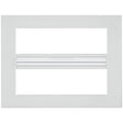 Vimar Arke Classic Plate 14M Technopolymer White