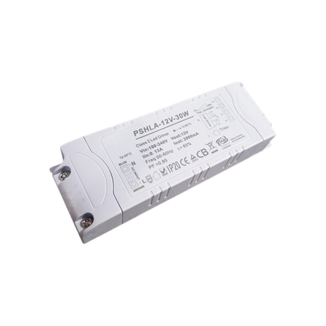 Thinkwise PSHLA-12V-30W Triac Dimmable Power Supply - 30W 12V 1.5A -  Screw Terminal