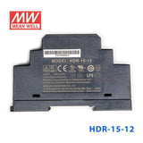 Mean Well HDR-15-12 Ultra Slim Step Shape Power Supply 15W 12V - DIN Rail - PHOTO 2