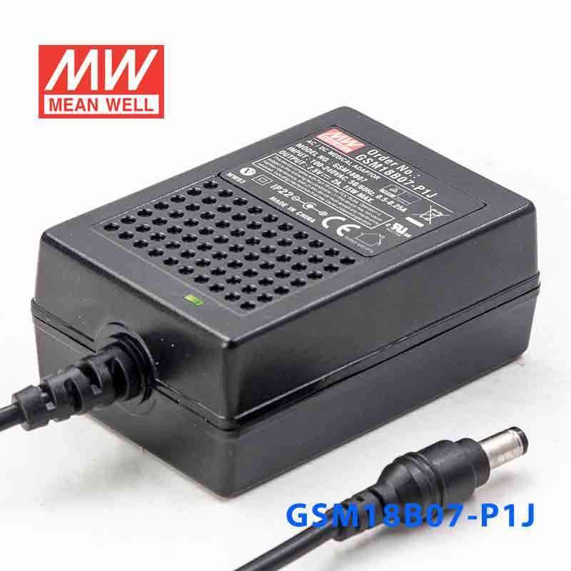 Mean Well GSM18B07-P1J Power Supply 15W 7.5V - PHOTO 1