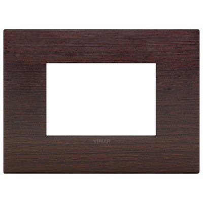 Vimar Arke Classic Plate 3M Wood Wenge