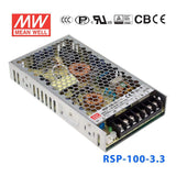 Mean Well RSP-100-3.3 Power Supply 66W 3.3V 20A