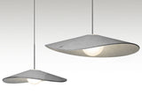 Pablo Pendant Bola Felt 32" Pebble/Grey - PHOTO 6