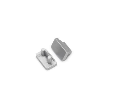 Archilight End Cap for GRACILI - Without Wiring Hole - Silver