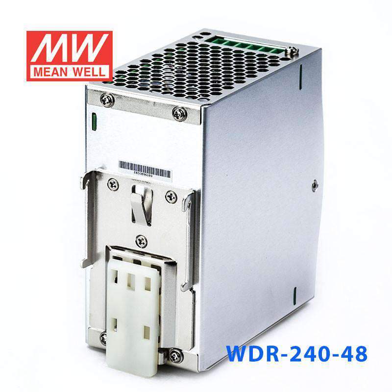 Mean Well WDR-240-48 Single Output Industrial Power Supply 240W 48V 5A - DIN Rail - PHOTO 3