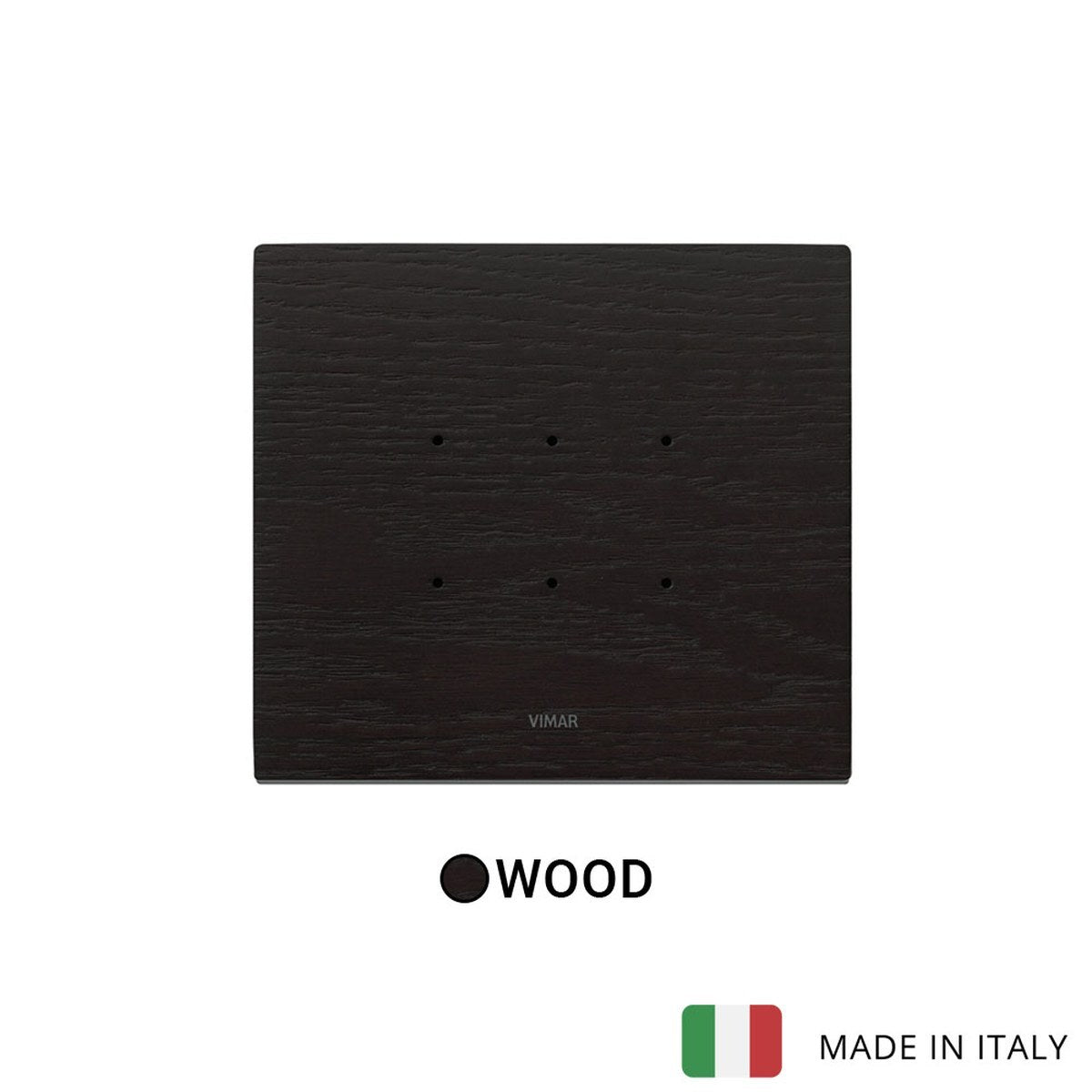 Vimar Eikon Tactil Plate 3M Wood Wenge