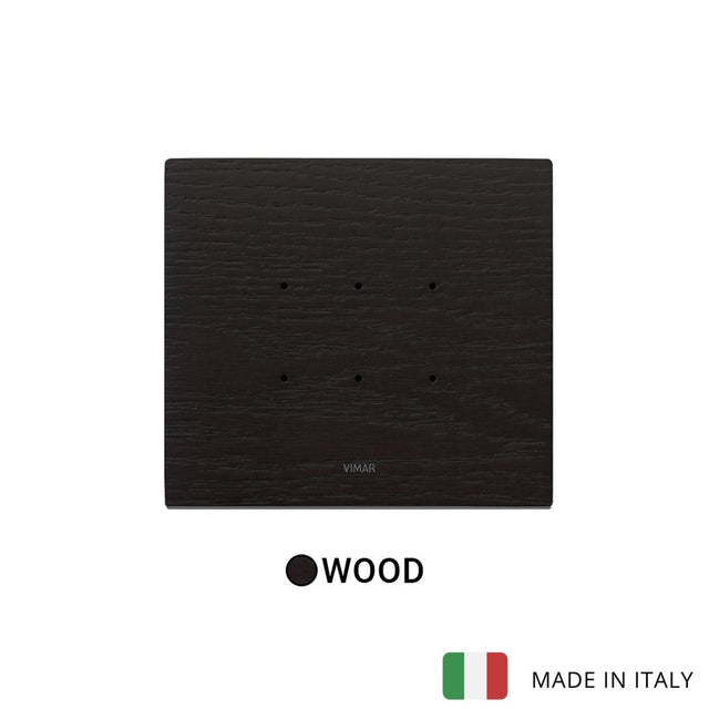 Vimar Eikon Tactil Plate 3M Wood Wenge