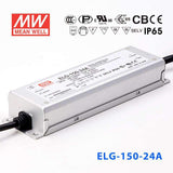 Mean Well ELG-150-24A Power Supply 150W 24V  - Adjustable 6.25A