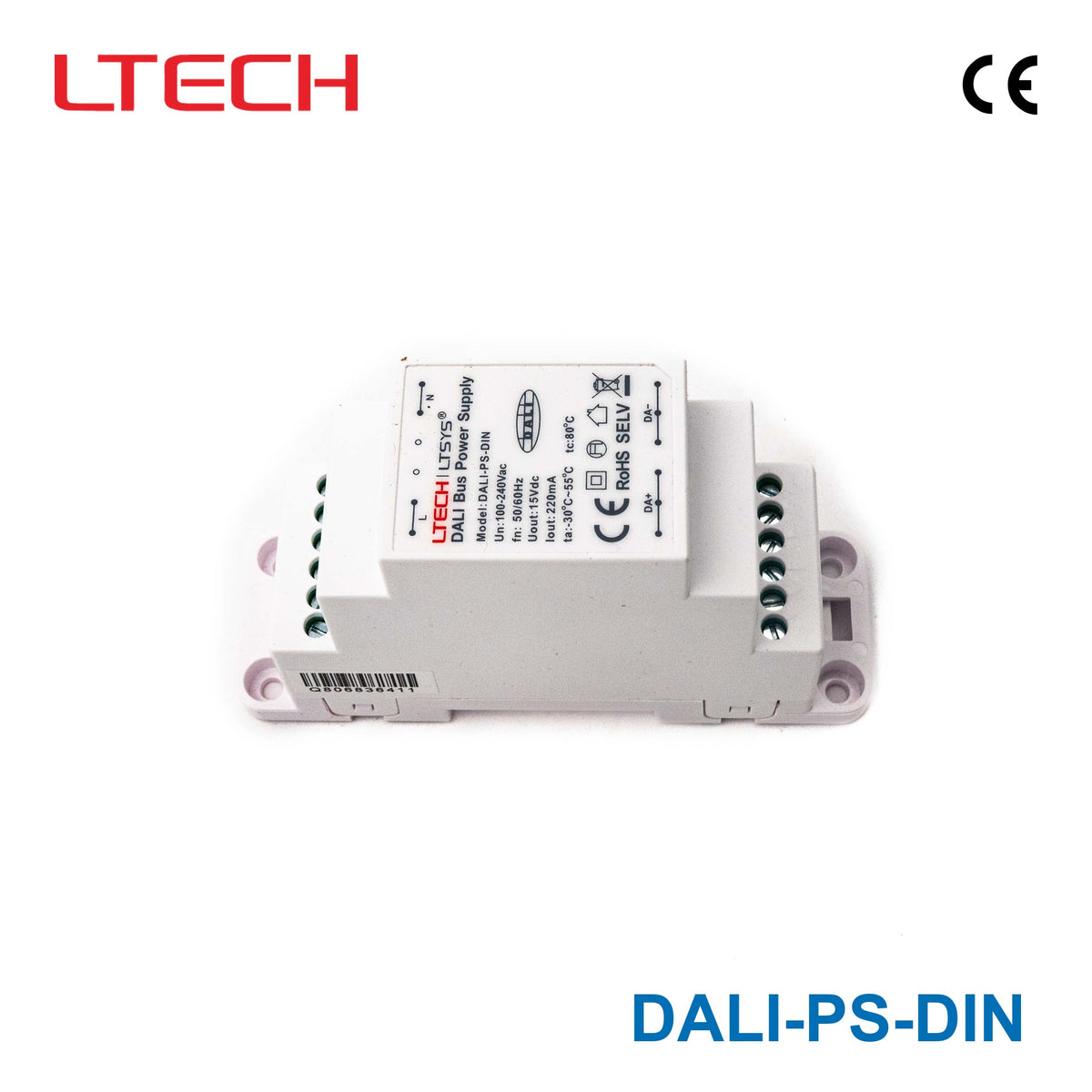 Ltech DALI-PS-DIN LED Power Supply 15V DC 0.2A