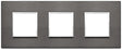Vimar Eikon Evo Plate 6M (2+2+2) 71MM Aluminium Lava Grey
