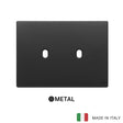 Vimar Eikon Plate 3Mx2 Vintage Anthracite Grey