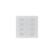 Sunricher DALI2 Wall Panel, 8 Touch Buttons, White