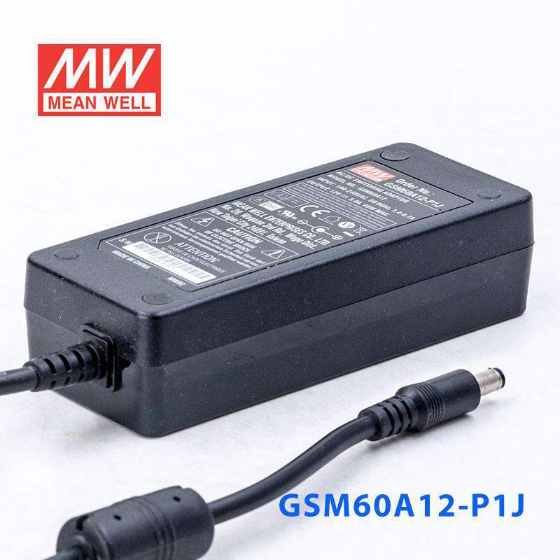 Mean Well GSM60A12-P1J Power Supply 60W 12V 5A - PHOTO 1