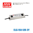 Mean Well ELG-150-12B Power Supply 120W 12V 3-wire Input - Dimmable 10A
