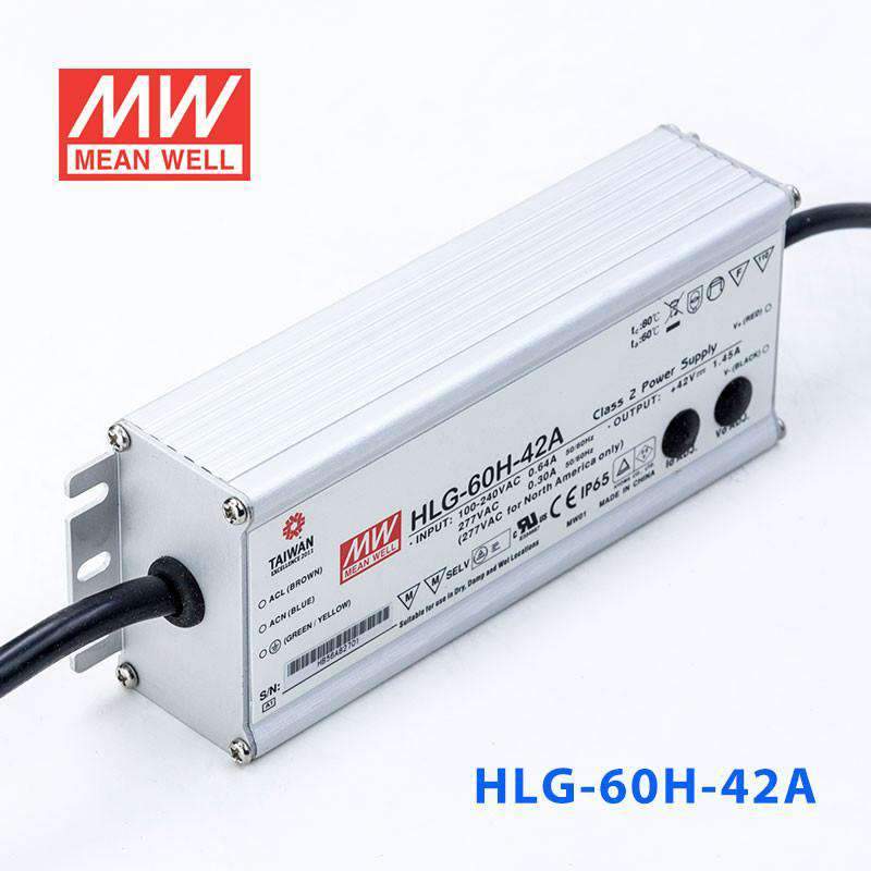Mean Well HLG-60H-42A Power Supply 60W 42V - Adjustable 1.45A - PHOTO 1