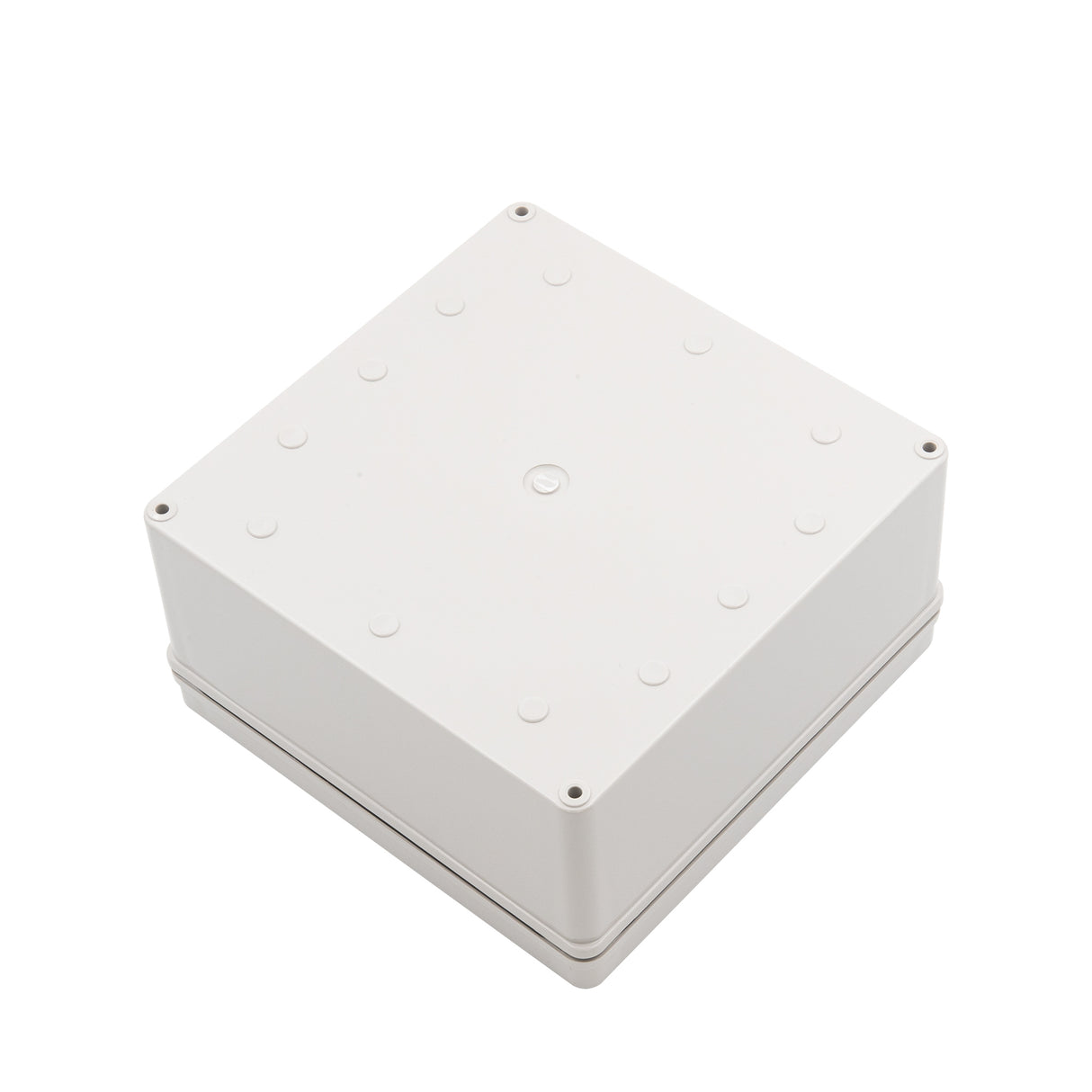 Boxco S-Series 200x200x100mm Plastic Enclosure, IP67, IK08, ABS, Grey Cover, Screw Type - PHOTO 3