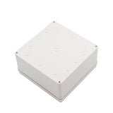 Boxco S-Series 200x200x100mm Plastic Enclosure, IP67, IK08, ABS, Grey Cover, Screw Type - PHOTO 3