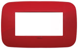 Vimar Arke Round Plate 4M Technopolymer Red