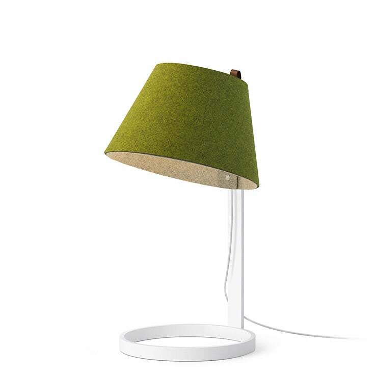 Pablo Table Lana Small Moss-Grey / White