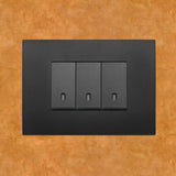 Vimar Arke Plastic 3 Gang switch - Black - 16A - PHOTO 18