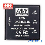 Mean Well DKE15B-15 DC-DC Converter - 15W - 18~36V in ±15V out 500mA - PHOTO 2