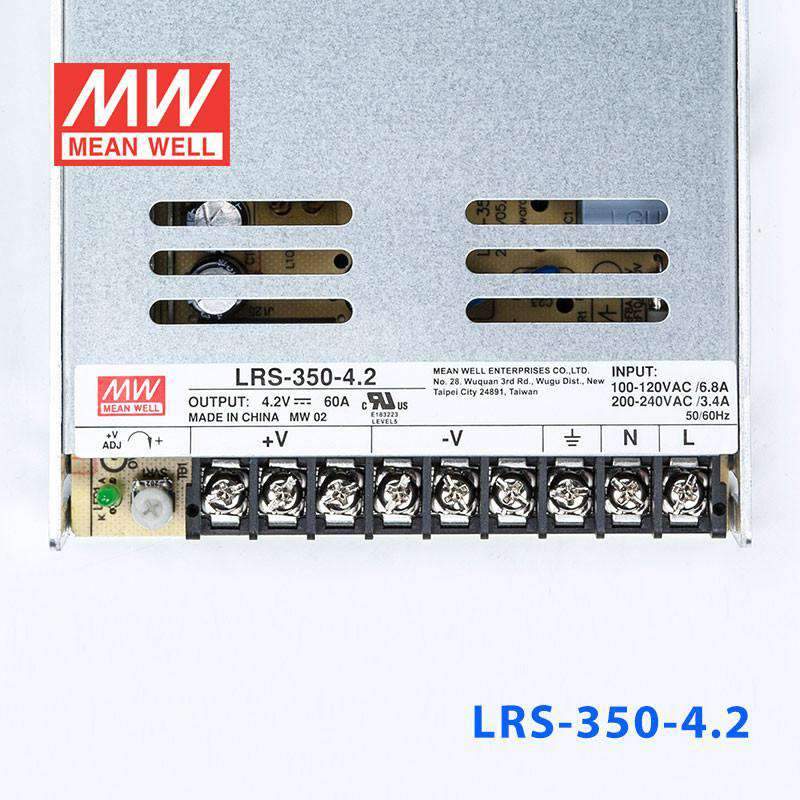 Mean Well LRS-350-4.2 Power Supply 350W4.2V 60A - PHOTO 2