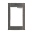 Vimar Pixel frame+plate 1M slate grey