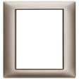 Vimar Plana Plate 8M Technopolymer Pearl Nickel