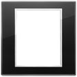 Vimar Eikon Plate 8(4+4)M crystal black diamond