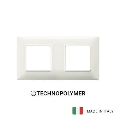 Vimar Plana Plate 4M Technopolymer Ivory
