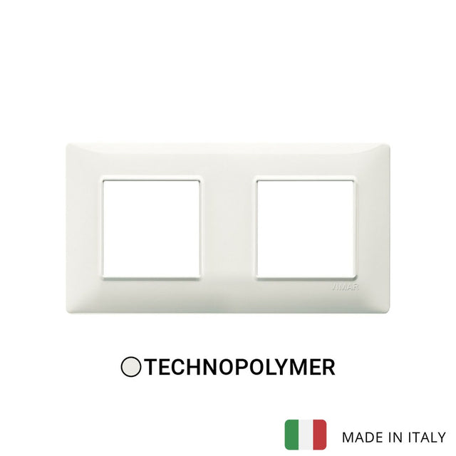 Vimar Plana Plate 4M Technopolymer Ivory