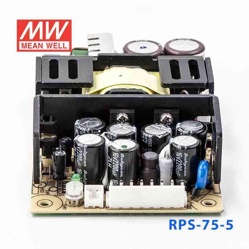 Mean Well RPS-75-5 Green Power Supply W 5V 14A - Medical Power Supply - PHOTO 3