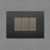 Vimar Arke Plastic 3 Gang switch - Black - 16A - PHOTO 22