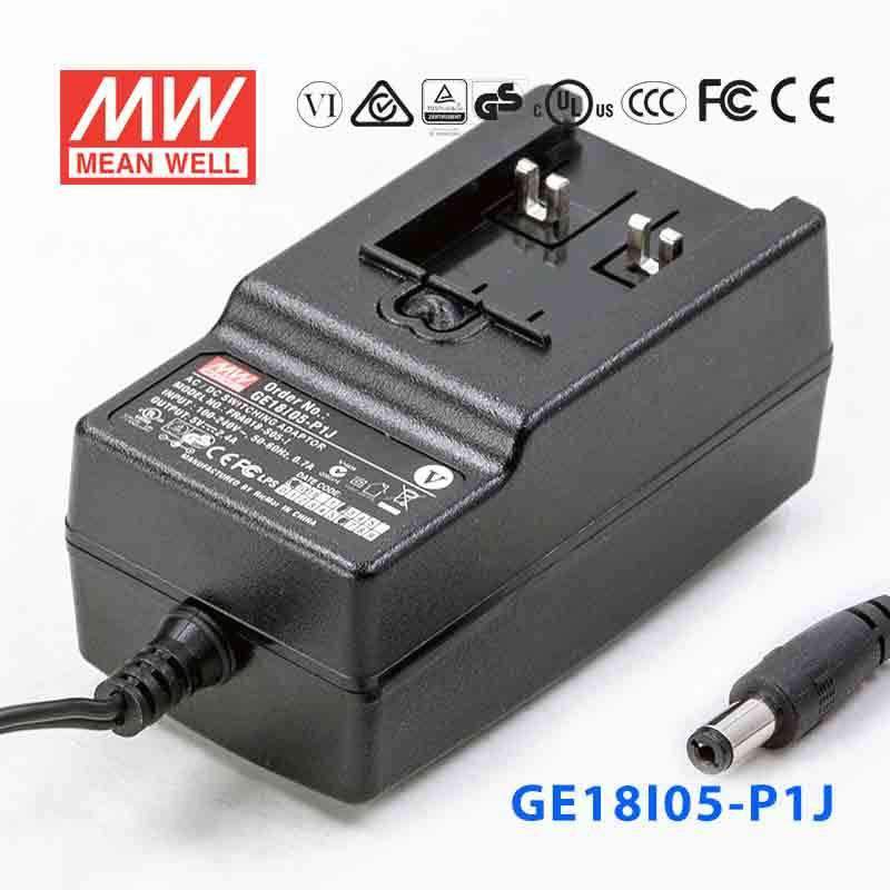 Mean Well GE18I05-P1J Power Supply 12W 5V 2.4A