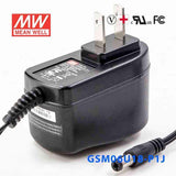 Mean Well GSM06U18-P1J Power Supply 06W 18V 330mA